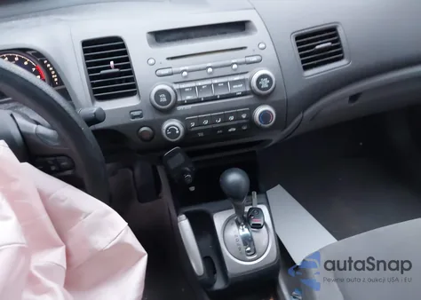 2008 Honda Civic Lx z USA, uszkodzony, nr VIN 2HGFA16598H321706